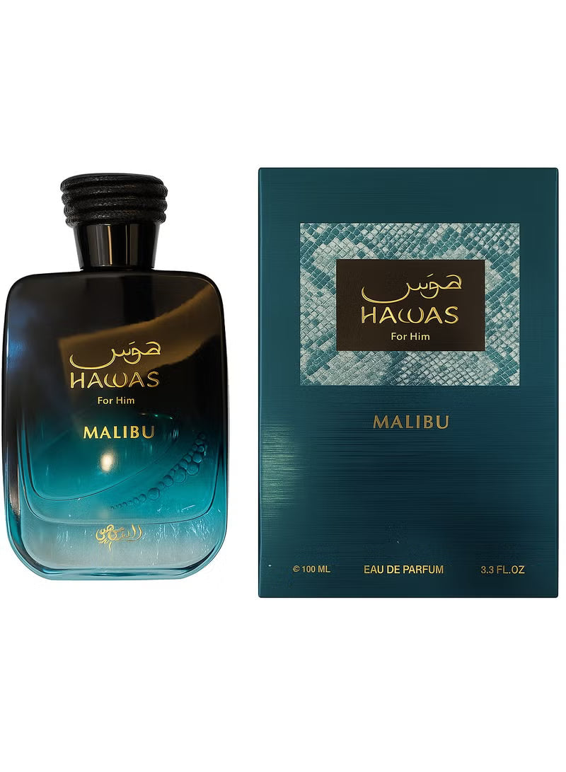 Rasasi Hawas Malibu for Him EDP 100ml