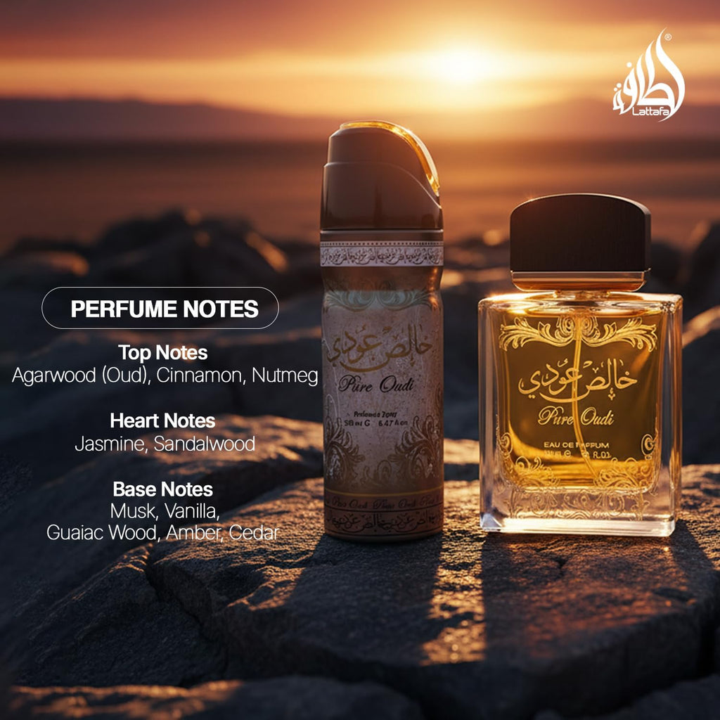 Lattafa Pure Oudi Unisex EDP 100ML