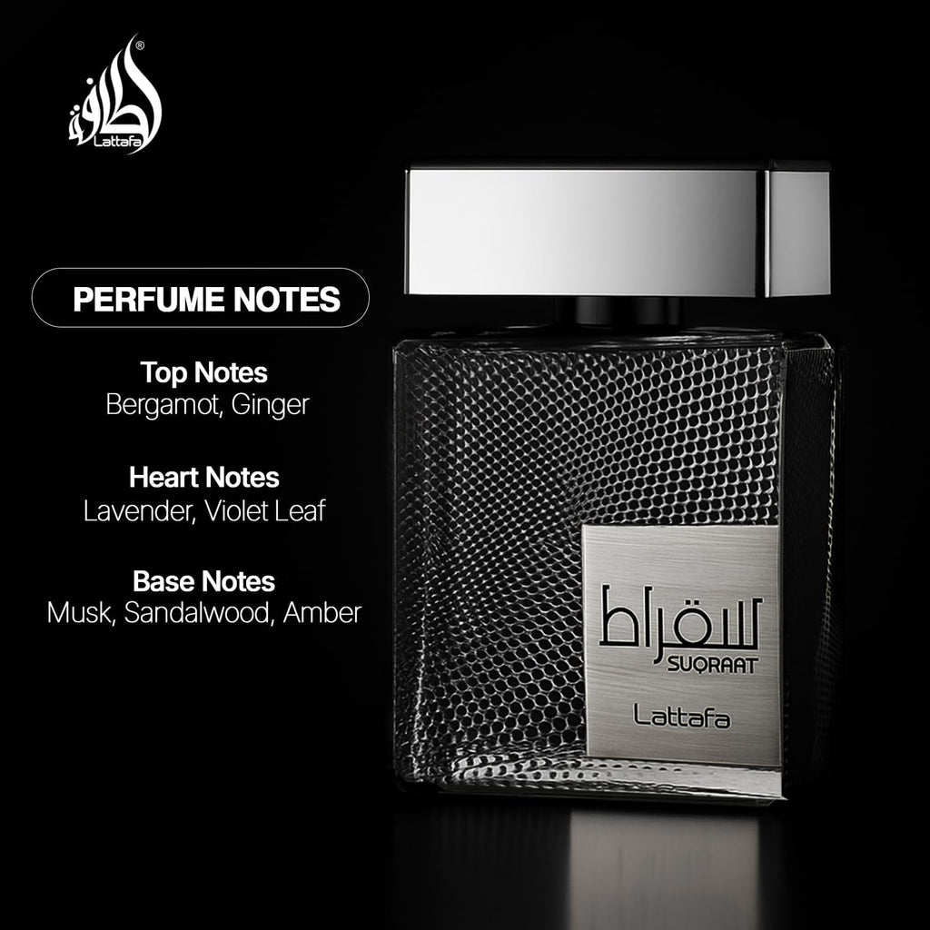Lattafa Suqraat Eau De Parfum Male 100ml
